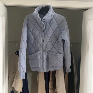 Quilted Blue Women's Jacket